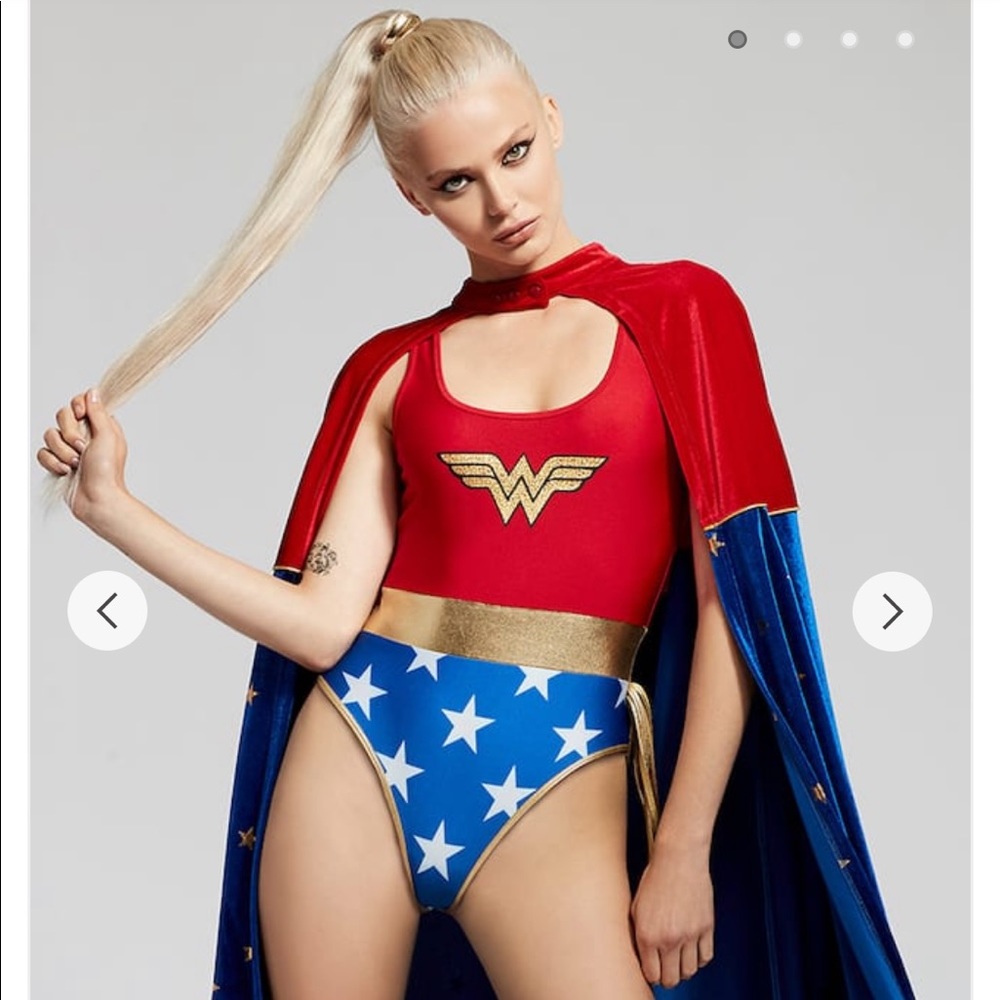 Forever 21 Red and Blue Wonder Woman Costume